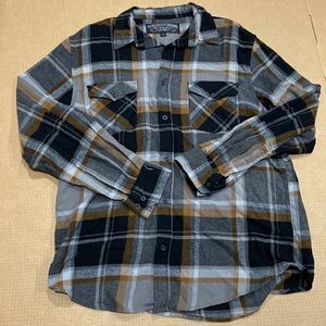 Straight Faded flannel shirt